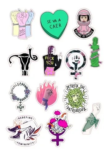 Sticker Autoadhesivos Termo, Mate, Compu Varios Diseños - 11