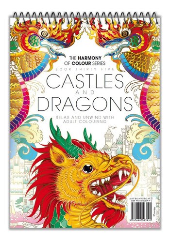 The Harmony Of Colour Castle And Dragons Para Colorear Castle And Dragons
