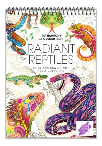 The Harmony Of Colour Radiant Reptiles Para Colorear Radiant Reptiles