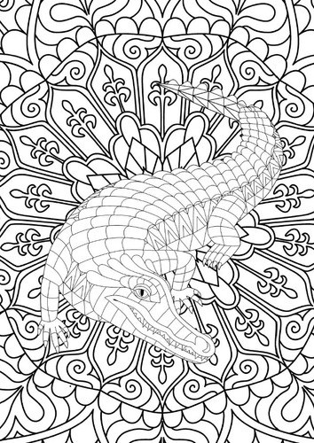The Harmony Of Colour Radiant Reptiles Para Colorear Radiant Reptiles - 4