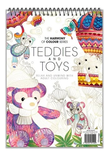 The Harmony Of Colour Teddies And Toys Para Colorear Teddies And Toys