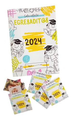 Álbum Figuritas Egresaditos Egresados (pack X 10un)