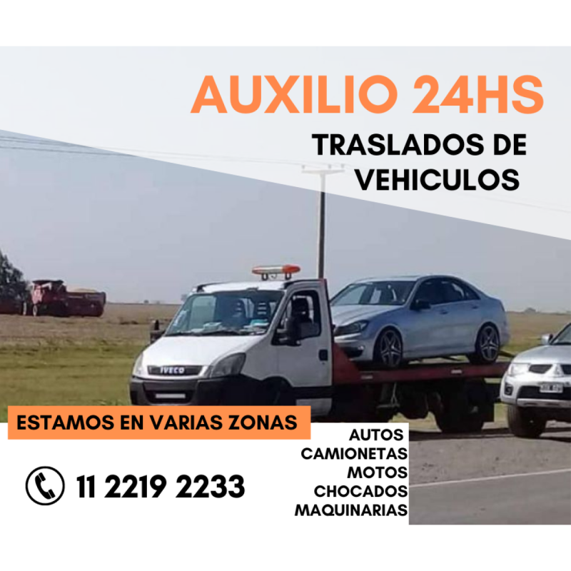 GrÚas y auxilio mecÁnico 24 hs - 7