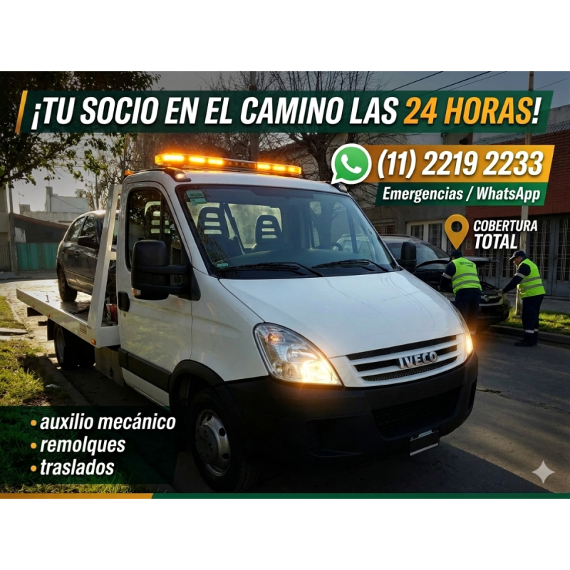 GrÚas y auxilio mecÁnico 24 hs - 17