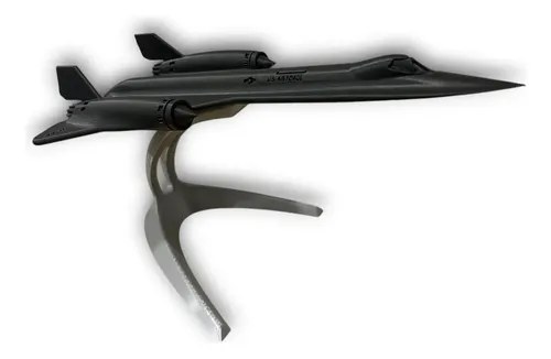 Avion Jet De Combate Blackbird Negro