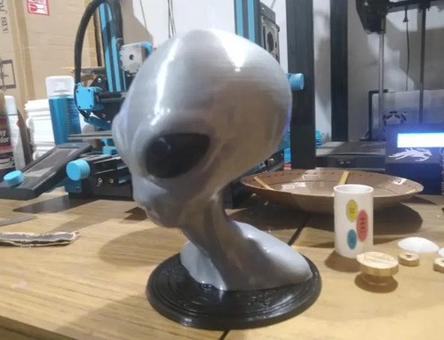 Extraterrestre Busto Aien 20 Cm Impresion 3d Premium - 2