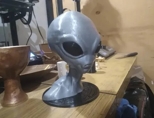 Extraterrestre Busto Aien 20 Cm Impresion 3d Premium - 3