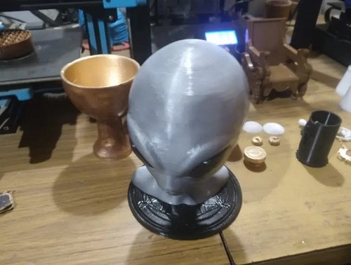 Extraterrestre Busto Aien 20 Cm Impresion 3d Premium - 4