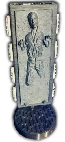 Figura 3d Han Solo En Carbonita