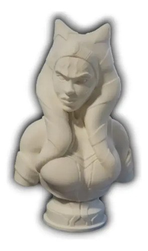 Figura Ahsoka Para Pintar Ideal Hobbistas