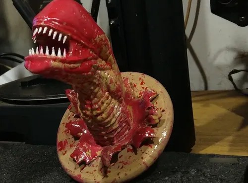 Figura Alien Chestburster 3d Tamaño Realista Nvl3d - 5