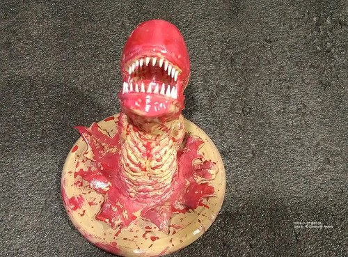 Figura Alien Chestburster 3d Tamaño Realista Nvl3d - 6