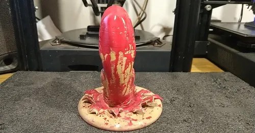 Figura Alien Chestburster 3d Tamaño Realista Nvl3d - 7