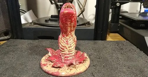 Figura Alien Chestburster 3d Tamaño Realista Nvl3d - 9