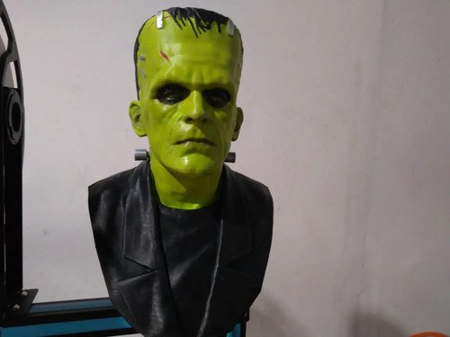 Figura Busto De Frankestein Impresion 3d - 2