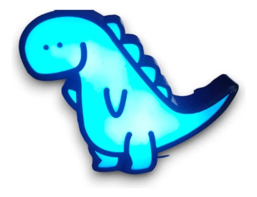 Lampara Dinosaurio Rgb Conexion Usb Impresion 3d Dino 3
