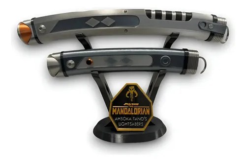 Lightsaber Sable De Luz Ahsoka Tano Star Wars Gris
