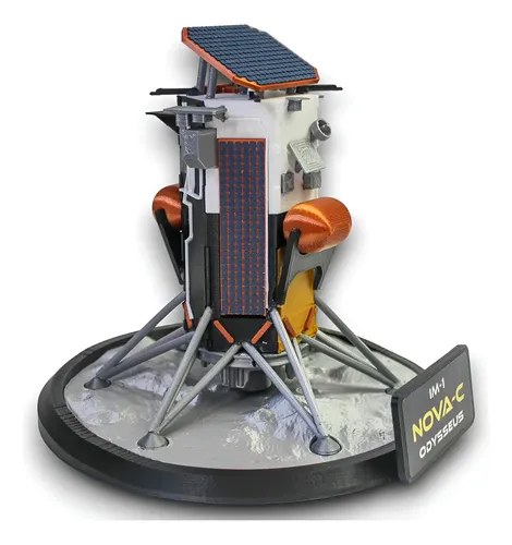 Modulo De Aterrizaje Nova-c Im-1 Replica 3d Blanco