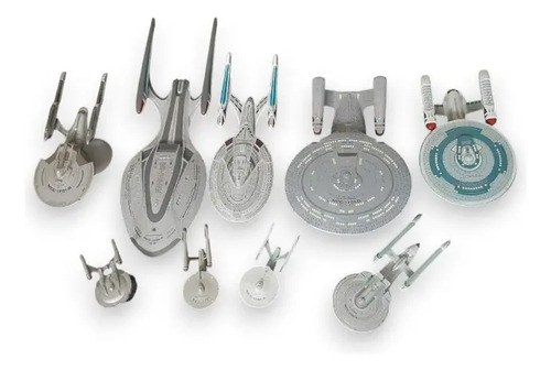 Nave Interestelar Uss Enterprise X 6 Unidades Impresion 3d