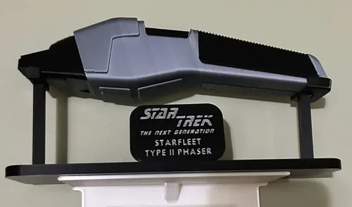 Phaser Star Trek Cobrahead Tng Imp 3d - 5