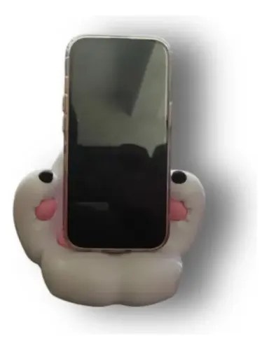 Porta Celular Patita De Gatito 3d