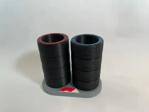Porta Lápices Ruedas Formula Uno