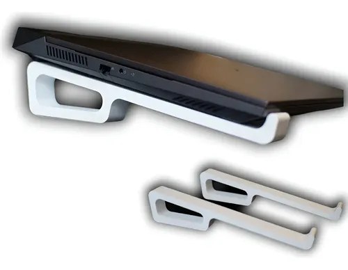 Soport Para Computadoras Portatiles Notebook Laptop 3d Blanco
