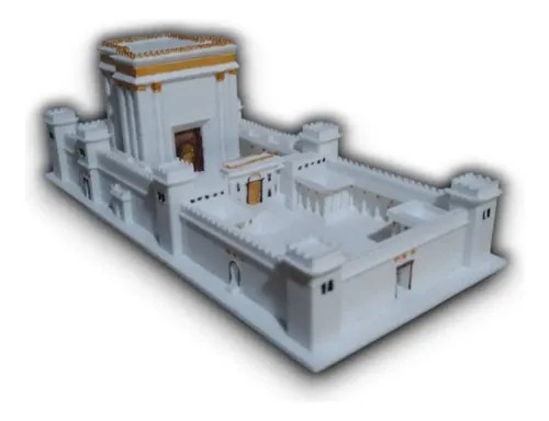 Templo De Jerusalén Impresión 3d Blanco