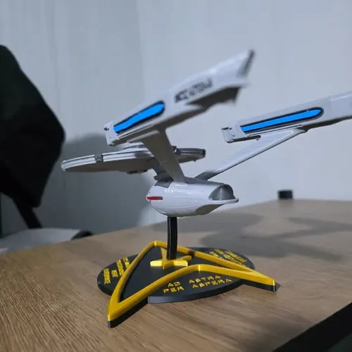Uss Enterprise A Refit Nave Star Trek 3d - 3