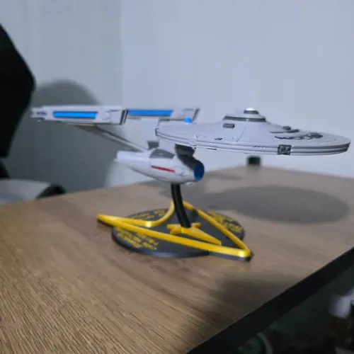 Uss Enterprise A Refit Nave Star Trek 3d - 4