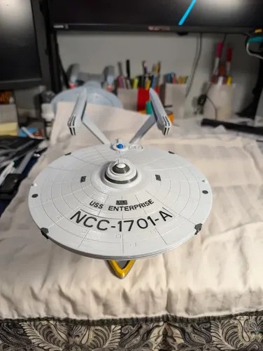 Uss Enterprise A Refit Nave Star Trek 3d - 5