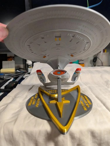 Uss Enterprise D Nave Star Trek 3d - 2