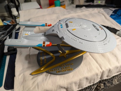 Uss Enterprise D Nave Star Trek 3d - 5