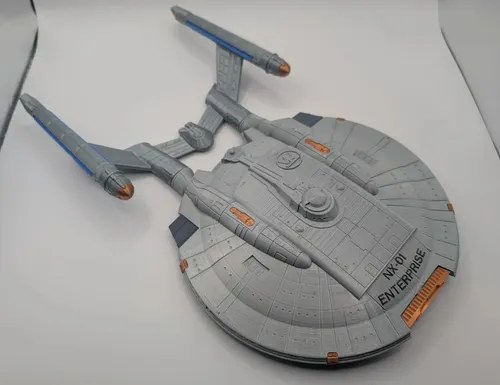 Uss Enterprise Nx Class Nave Star Trek 3d - 4