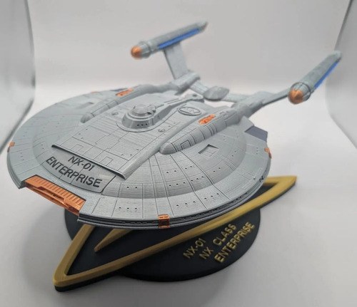 Uss Enterprise Nx Class Nave Star Trek 3d - 5