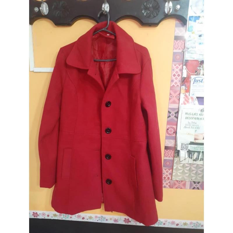 Saco entallado color rojo