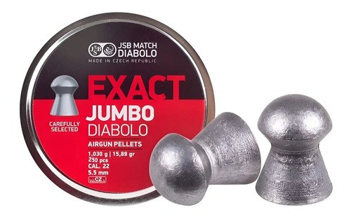 Balines Jsb Diabolo Exact Jumbo Calibre 5.5mm (22) 15.89 Gr