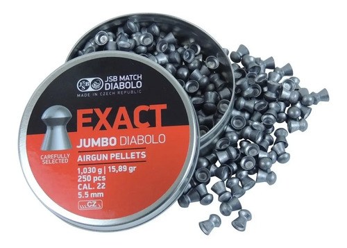 Balines Jsb Diabolo Exact Jumbo Calibre 5.5mm (22) 15.89 Gr - 2