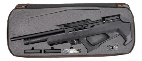 Rifle Pcp Huglu Effecto Zeon Bullpup Cañon Lw 10 Tiros Turco Negro 5.5 Mm - 3