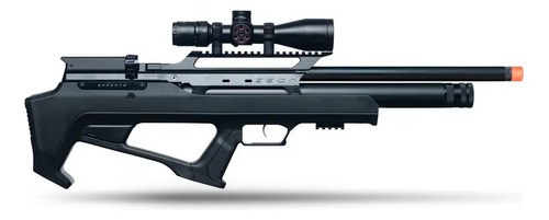 Rifle Pcp Huglu Effecto Zeon Bullpup Cañon Lw 10 Tiros Turco Negro 5.5 Mm - 4