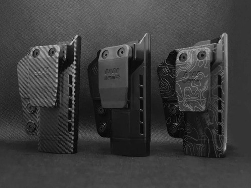 Funda Interna Polimero Boer Gen Carry Bersa Bp9 Full Size Diestro Negro - 4