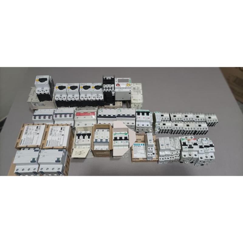 Lote de electricidad termomagneticas, diferencial, guardamotor,mod.aux