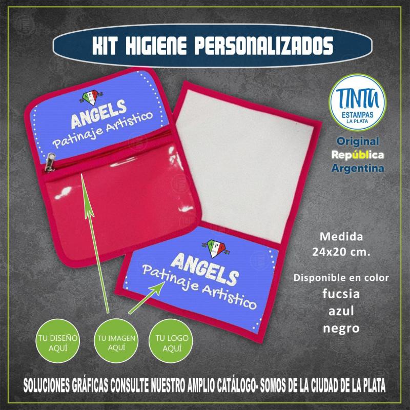 Kit de higiene personalizado con tu diseño.