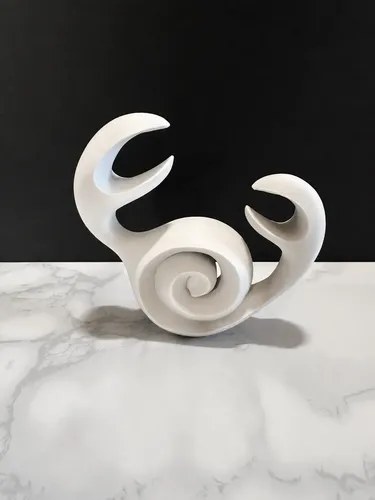 Estatuillas Signos Del Zodiaco 3d Horoscopo Abstracto Cancer - 2