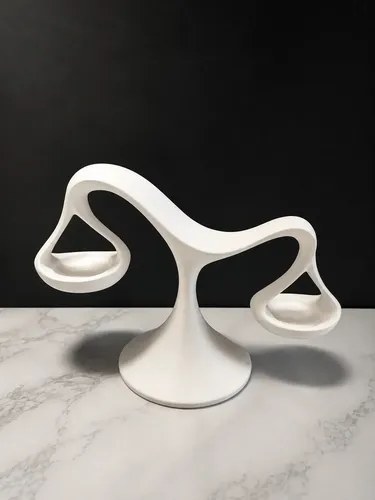 Estatuillas Signos Del Zodiaco 3d Horoscopo Abstracto Libra - 2