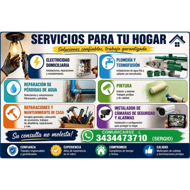 Servicios para tu hogar