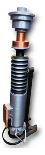 Lightsaber Sable De Luz Luke Skywalker Star Wars Plateado