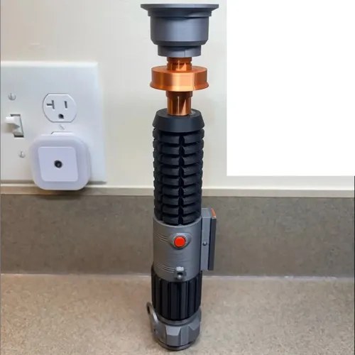 Lightsaber Sables De Luz Star Wars 3d Obi-wan Kenobi - 2