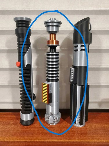 Lightsaber Sables De Luz Star Wars 3d Luke Skywalker - 2