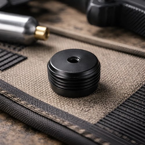 Tapa Tapon Deposito Garrafa Co2 Pistola Byrna Sd Y Xl Negro 0.68 Mm